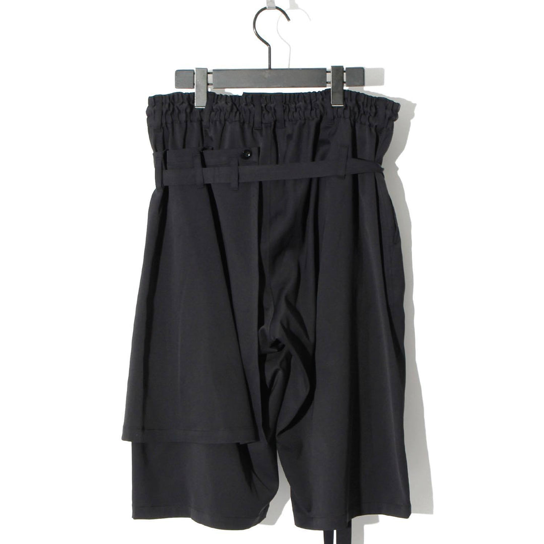 SWITCHBLADE(スイッチブレード)SARROUEL WIDE SHORT PANTS / BLACK
